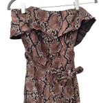 Aritzia Babaton Snake Print Sleeveless Jumpsuit Sz 2 Photo 4