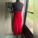 Vintage Evan Picone sleeveless red strappy maxi formal dress, size 16 Photo 4