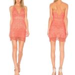 Revolve Style Stalker Melon Amelie Crochet Lace Mini Dress Sz XS NWT Photo 10