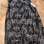 Ronni Nicole Black and Gray Floral A-Line Skirt size.14 NWT Photo 3