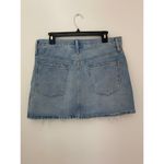Madewell  Rigid Denim Relaxed Mini Skirt Northdale Light Wash 29 EUC Blue Jean Photo 9