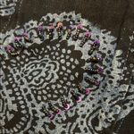 New Direction beaded Paisley type print Embroidered Jacket women’s size 1X Photo 5