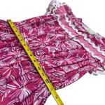 Sail To Sable NEW  Sunburst Pink Ruffle Ric Rac Summer Garden Party Dress Size XS Photo 9