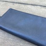 Coach Black Leather  Wristlet Wallet w/ Gold Hardware and Zip Closure Pockets Photo 4