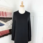 Athleta Coaster Luxe Sweatshirt Dress Black M NWT Photo 2