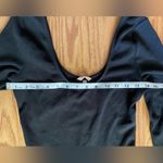 Eberjay Eberjey Black Long Sleeve Bodysuit Sz M Photo 5