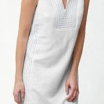 Tommy Bahama  Daphne linen blend white embroidered dress Photo 0