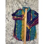 Lauren Shirt Women PXS Purple Blue Stripe Ralph Coastal Cottage Resort Funky LRL Size undefined Photo 4