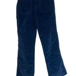 Free People NWOT High Time Velvet Kick Flare Cropped Pants Photo 2