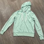 Old Navy Women’s Medium  Light Green Lightweight Hoodie Hooded Sweatshirt Photo 0