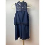 Nicholas Navy Double Layer Romper Sz. 4 Blue Photo 7