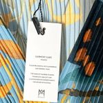 Milly Elle Pleated Floral Mini Dress Size 6 Photo 4