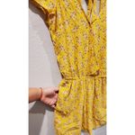 American Eagle  Floral Yellow Romper Photo 1