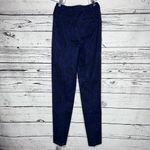 Isaac Mizrahi  Live! NWOT Size 0T Blue & Black Paisley Print Pull-On Ankle Pants Photo 2