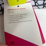 Moving Comfort Switch it up Racer sports bra in Sterling Woven size M Medium NWT Photo 6
