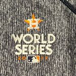 Antigua Womens medium Houston Astros  1/4 zip up long sleeve pullover  Photo 4