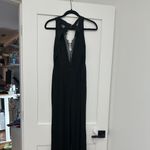 En Creme lace jumpsuit in black small Photo 4