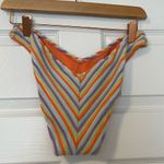 Aerie  stripe cheeky bikini bottom Photo 1