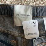 Free People Charcoal  One Teaspoon Jean Shorts Photo 2