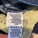 Free People So Chic hi rise denim biker shorts Photo 7