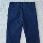 Betabrand Straight Leg 4-Pocket Yoga Denim Dark Indigo Large Petite Photo 6