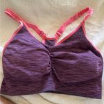 Old Navy Purple and Pink Supportive Bra with Adjustable Straps Photo 0