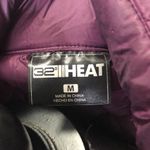 32 Degrees Heat 32 degrees purple and black quilted puffer zip up light weight coat size M​ Photo 6