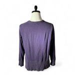 Purple Crewneck Long Sleeve Top Casual Everyday Comfortable Size undefined Photo 1