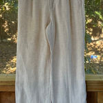 Lands' End  Women's 100% Linen High Rise Wide Leg Pants Size 8 Photo 0