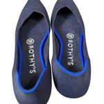 Rothy's  The Point Womens Size 6 Navy Blue Pointed Toe Recyclable Knit Flats Shoe Photo 6