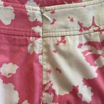 Brooks Brothers  346 pink & white floral  fully lined cotton skirt size 4 Photo 9