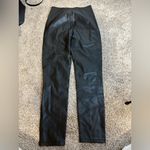 Free People  Black Leather Pants Photo 2