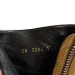 Saint Laurent  Tan Light Brown Suede Ankle Bootie Heel Shoes 39 Photo 2