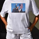 Trump Shirt White Size M Photo 0