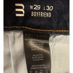 Mott & Bow Jeans Womens‎ 29X30 (29x31) Blue Boyfriend Mid Rise Stretch Zip Size 29 Photo 6