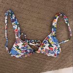 NWOT Colorful Patterned Bikini Set tropical with gold drop chain Multiple Photo 6