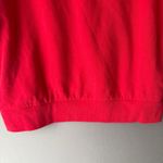 Victoria's Secret PINK sz XS‎ Red White dog Hoodie Photo 6