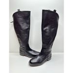 Franco Sarto Meyer Black Leather Knee High Boots Size 6 Photo 1