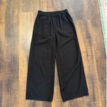 Marine layer  Black Allison Wide Leg Pant Size Medium Photo 7