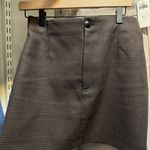 ZARA Plaid Mini Skirt Photo 1