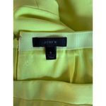 J.Crew Neon Yellow Flare Mini Skirt Photo 4