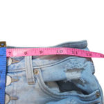 Just USA High Rise Button Fly Frayed Jean Shorts XS Photo 0