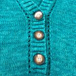 Eddie Bauer  Turquoise Pull Over Sweater S Photo 1