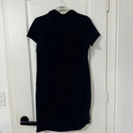Frank & Eileen Lauren Polo Dress BLACK Heritage Jersey Small Photo 5