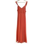 Lulus  Meteoric Rise Maxi Dress Flutter Sleeves A-line Gown Photo 2