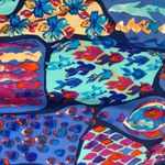 Aryeh  Tropical Fish Shorts Romper Ruffle Sleeve Beachy Vacation Cruise Size S Photo 5