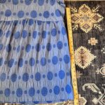 Umgee  Cornflower Swiss Dot Jacquard Short Dress Blue 100% Cotton Women’s Size M Photo 11