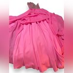 Vienna Prom Dress Pink with Silver Rhinestones Size 2 Photo 7