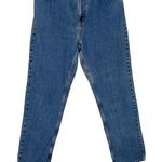 Land’s End Womens High Rise Straight Leg Jeans Denim Medium Wash Blue Size 12 Photo 0