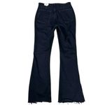 Free People Retro 70s Level Up Slit Bootcut Jeans Pitch Black Size 31 NEW Photo 7